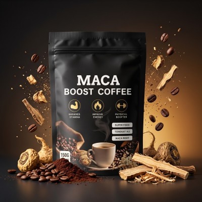 Maca Coffee Powder | Men's Vitality Blend | Private Label OEM/ODM