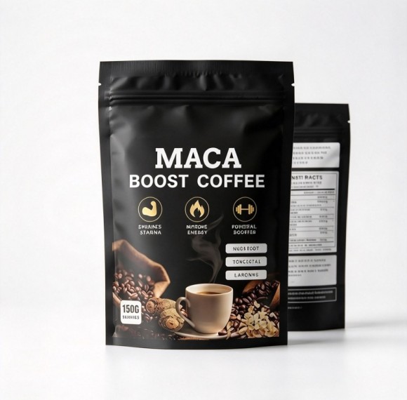 Maca Coffee Powder | Men's Vitality Blend | Private Label OEM/ODM