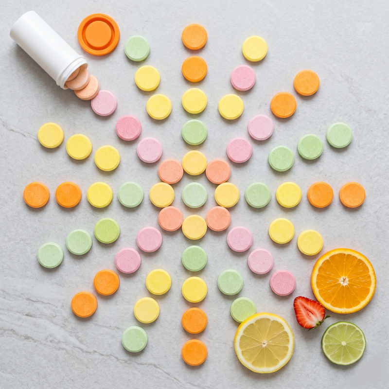 Effervescent tablets