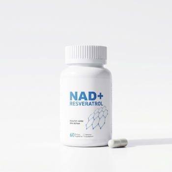 NAD+ Resveratrol Capsules | Plant-Based Vegan Formula | Supports Cellular Health|OEM/ODM