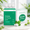 Spearmint Sugar-Free Mint Gum| Contains Natural Caffeine | Supports Daytime Energy & Focus |OEM/ODM