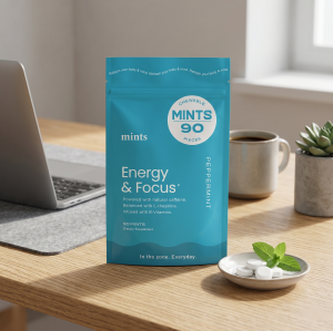 Sugar-Free Mint Tablets | Contains L-Theanine | Supports Energy & Focus | Portable Oral Care|OEM/ODM