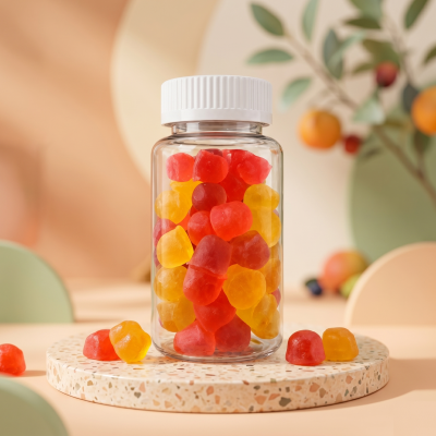 DHA Nutritional Gummies | Dual Support for Children's Brain & Eye Health | Portable|OEM/ODM