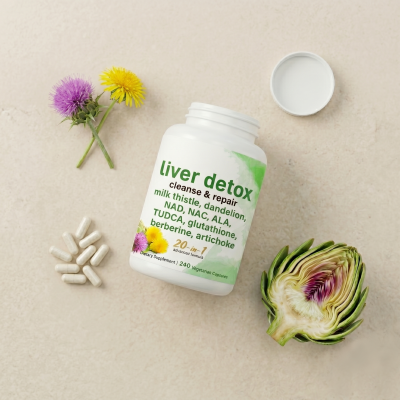 Milk Thistle Liver Support Capsules | Premium 20-in-1 Formula | Internal Nourishment|OEM/ODM