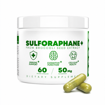 Sulforaphane Capsules | Broccoli Seed Extract | Vegan-Friendly Formula | OEM/ODM
