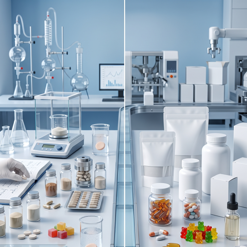 What Is the Difference Between OEM and ODM Supplement Manufacturing?