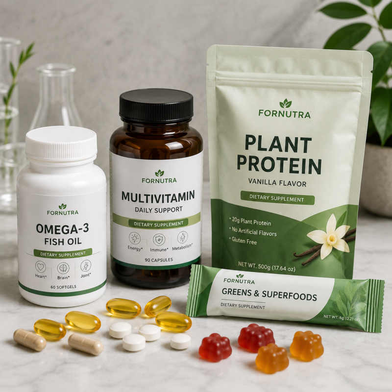 Fornutra dietary supplement products