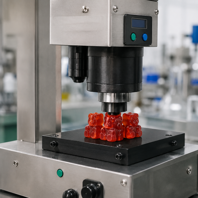 Nutritional supplement gummy processing equipment