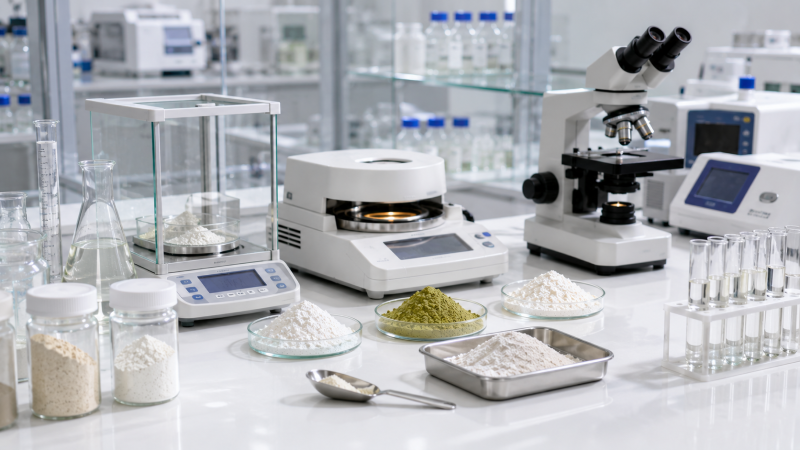 Powdered supplement quality testing