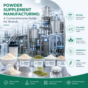 Powder Supplement Manufacturing: A Comprehensive Guide for Brands