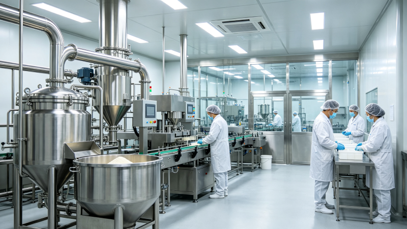 Sports nutrition supplement production facilities