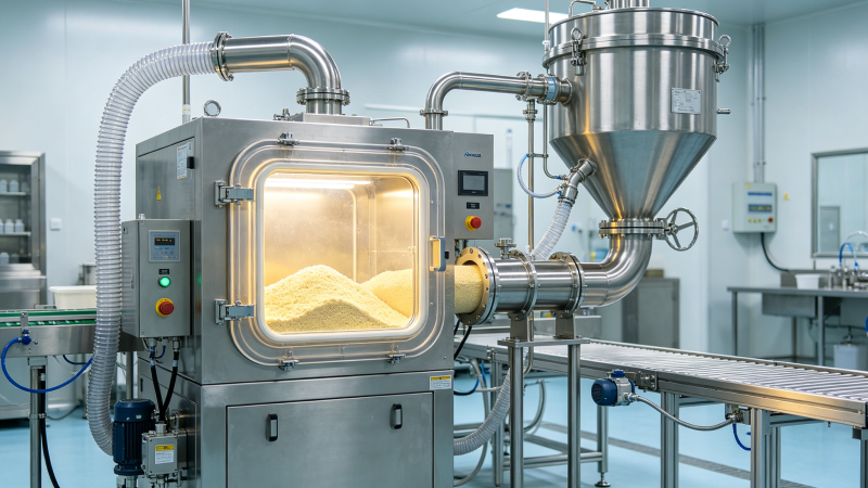Vitamin supplement manufacturing with controlled temperature, moisture protection and stability testing