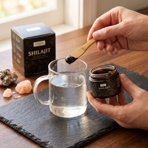 Shilajit Resin Supplement | Premium Resin Formula | Fulvic Acid & Minerals | Men's Wellness |OEM/ODM