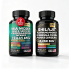 Sea Moss Shilajit Capsules | Herbal Blend | Ashwagandha & Ginseng Formula | Men's Wellness | OEM/ODM