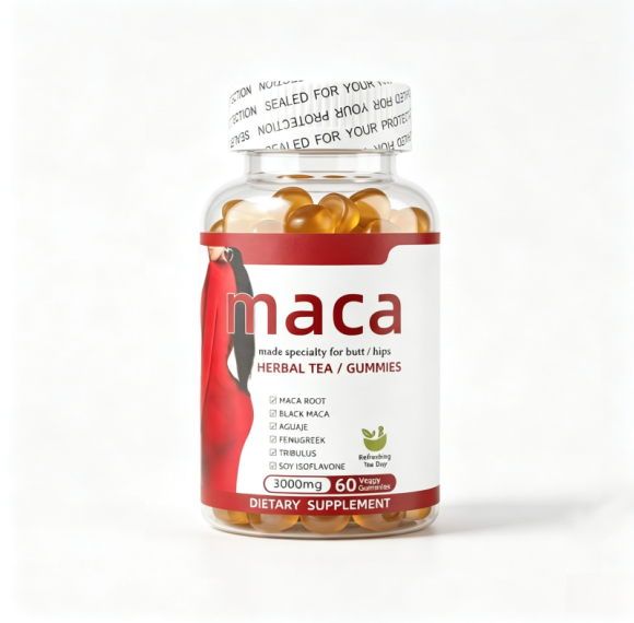 Maca Gummies | Feminine Wellness Formula | Maca Root & Botanical Blend | Beauty Wellness | OEM/ODM