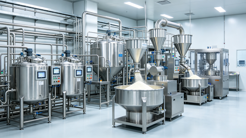 Collagen supplement manufacturing process from raw materials to collagen peptides