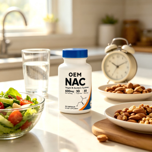 L-Cysteine ​​Capsules | NAC (N-Acetylcysteine) | Vegan | 600mg High-Potency Formula|OEM/ODM