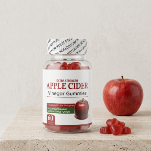 Apple Cider Vinegar Gummies | Organic Pectin-Based | 60 Count | Digestive Support | OEM/ODM