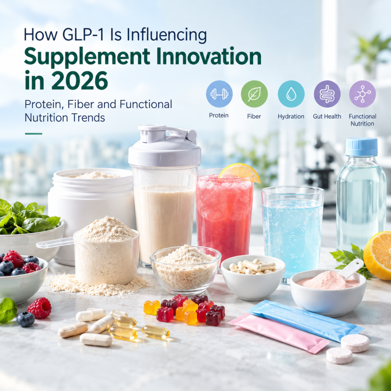 How GLP-1 Is Influencing Supplement Innovation in 2026: Protein, Fiber and Functional Nutrition Trends