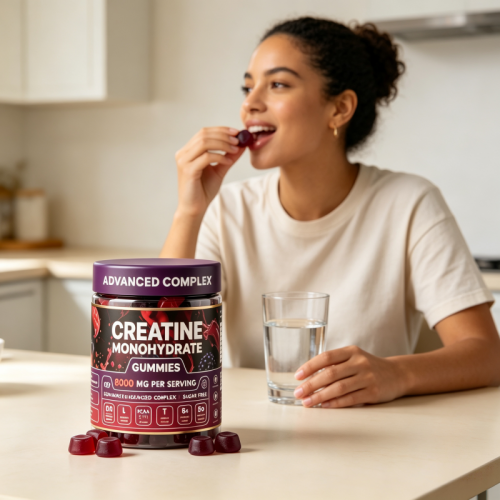 Creatine Monohydrate Gummies | Advanced Complex | 8000mg Per Serving | Sports Nutrition | OEM/ODM