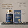 12-in-1 Magnesium Complex Capsules | 700mg Per Serving | Multi-Form Formula |Daily Wellness |OEM/ODM