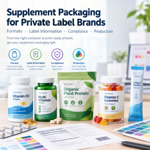 Supplement Packaging Design and Label Compliance for Private Label Brands: A 2026 Guide