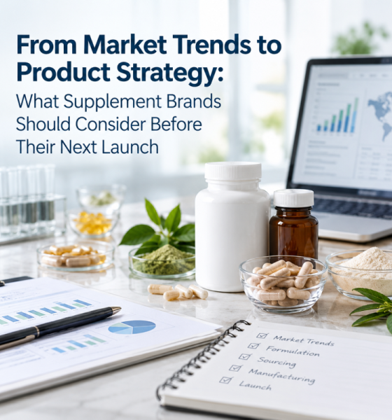From Market Trends to Product Strategy: What Supplement Brands Should Consider Before Their Next Launch