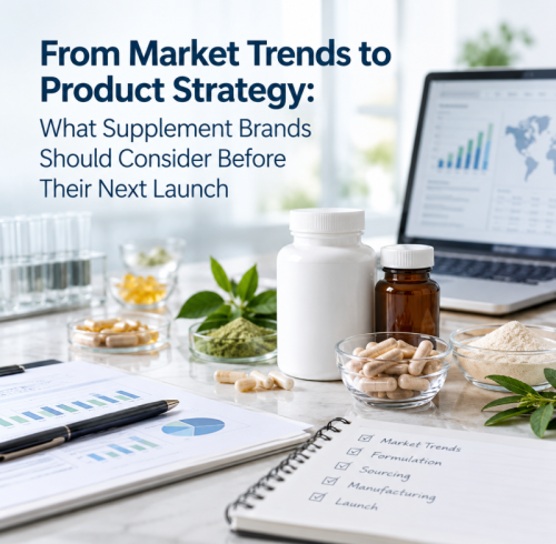 From Market Trends to Product Strategy: What Supplement Brands Should Consider Before Their Next Launch
