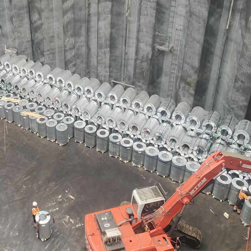 Fanda zinc coated steel coil shipment