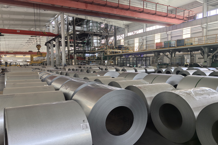 Fandasteel aluzinc steel coil production workshop