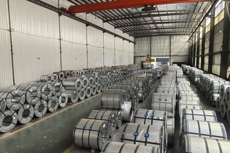 Fandasteel galvalume steel coil production workshop
