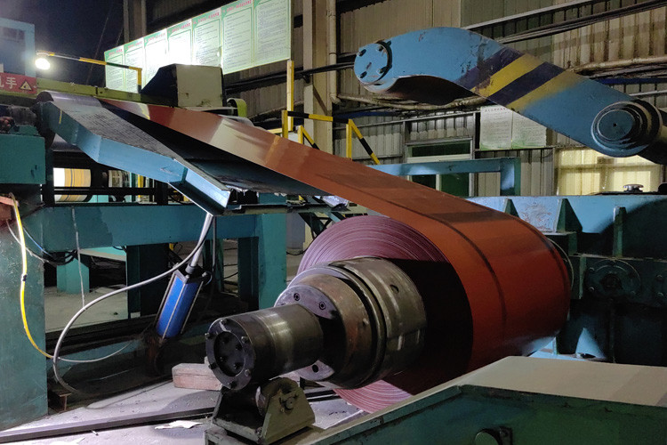 Fanda prepainted steel coil production workshop