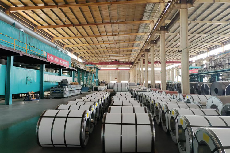 Fanda ppgi/ppgl steel coil production workshop