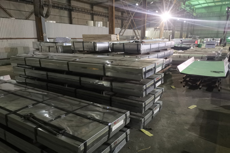 Fanda galvanized roofing sheet workshop