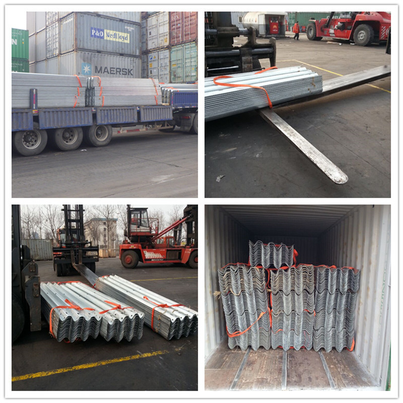 Fanda W beam guardrail shipment