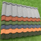 Stone coated metal roof tiles