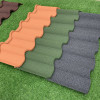 Stone coated metal roof tiles