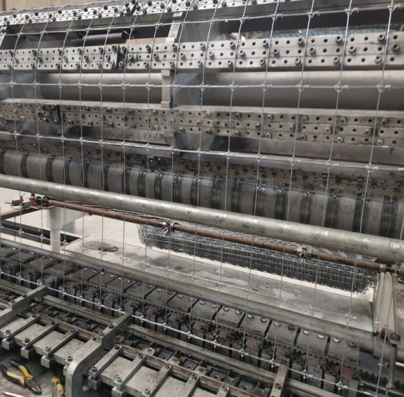 Wire mesh fencing for highway road side safety