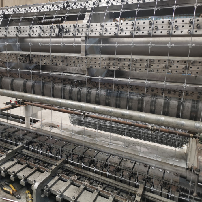 Wire mesh fencing for highway road side safety