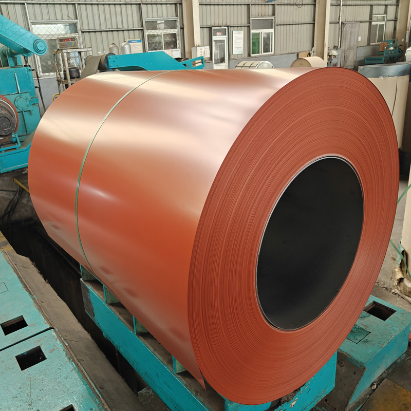 Red prepainted galvanized steel coil