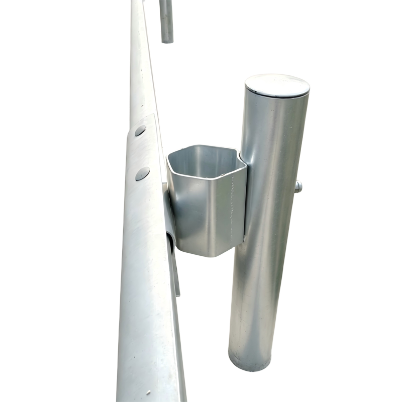 Fanda highway guardrail with round post