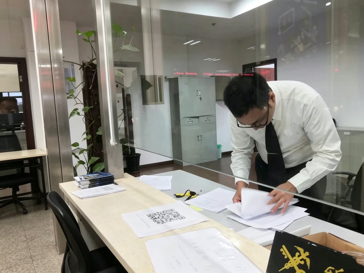 Export customs declaration with pre-audited documents for compliant clearance