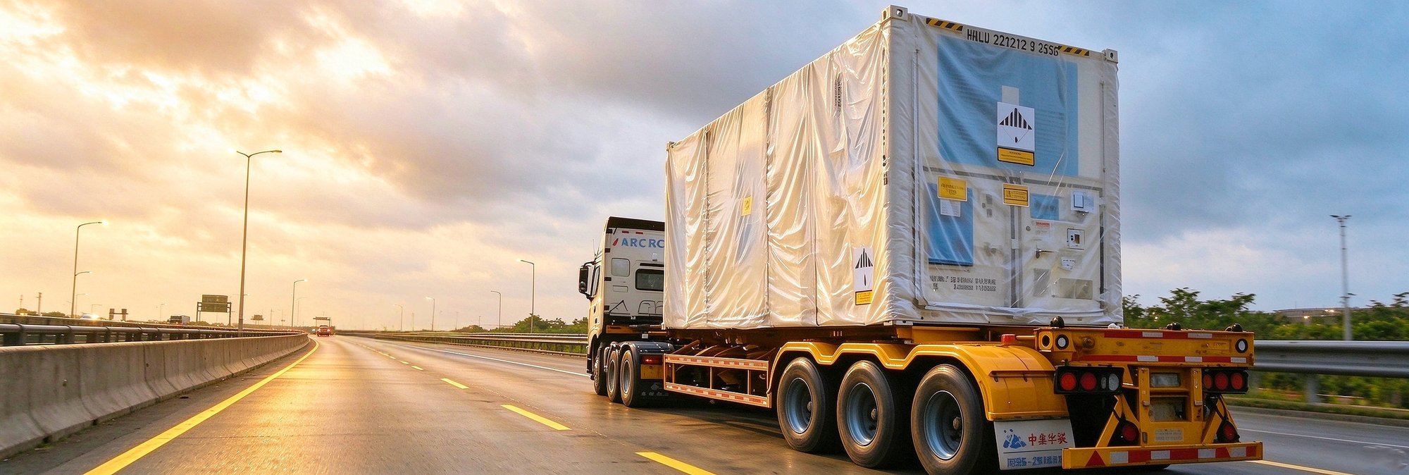 Energy power equipment delivery for export — full-chain smart delivery process
