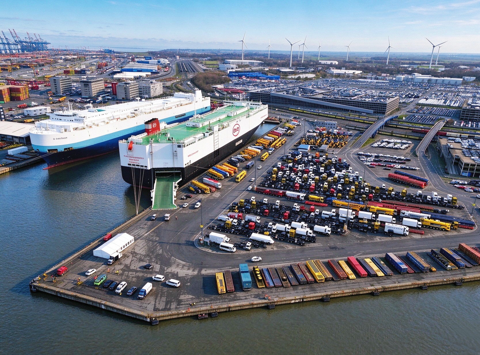 Fast Port Handling, Stable Sailing Schedules