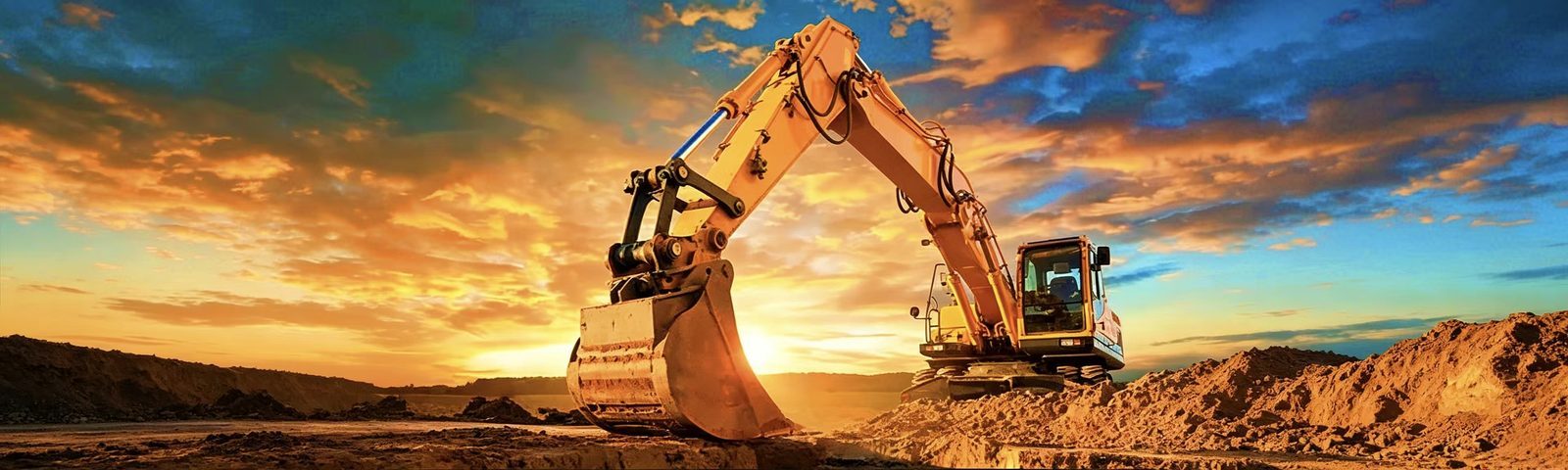 Construction machinery handover and delivery at overseas project site