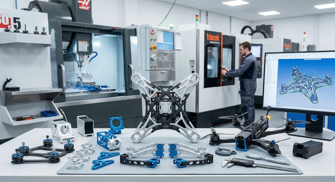 UAV/Drone CNC precision component