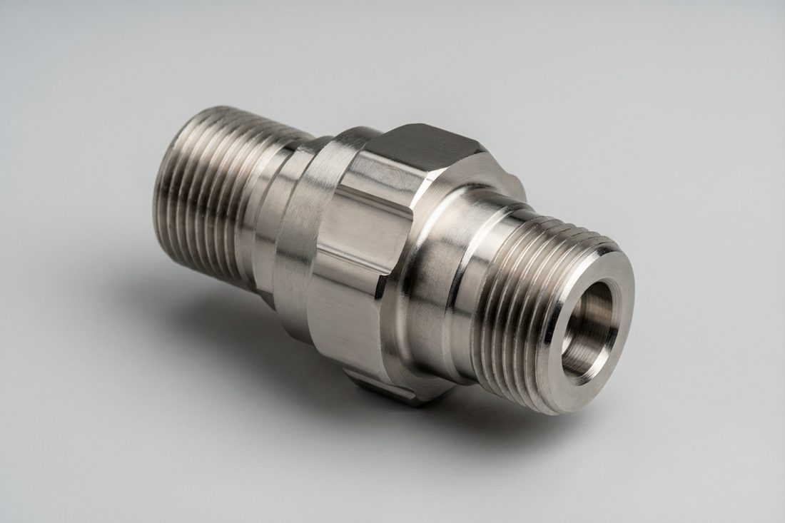 Company CNC precision adapter fitting