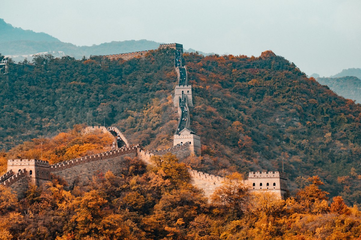 The Great Wall in autumn