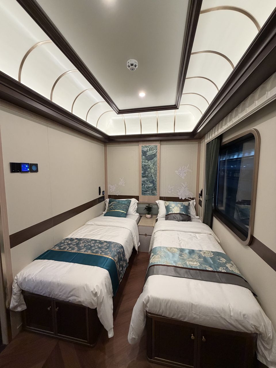 Panda Trail tourist train interior
