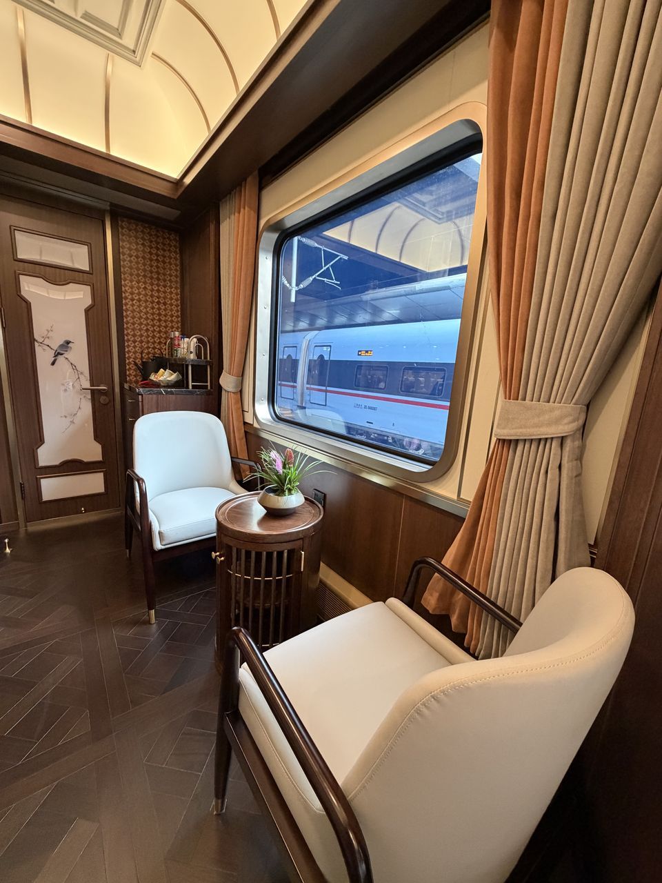 Panda Trail tourist train interior